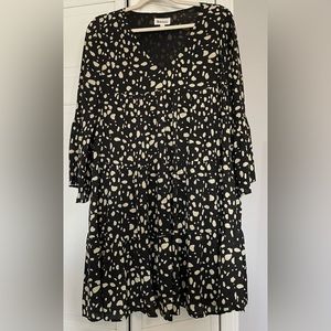 A-Line, Tiered Dress